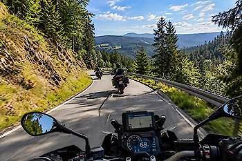 Motorradtour im Bayerischen Wald